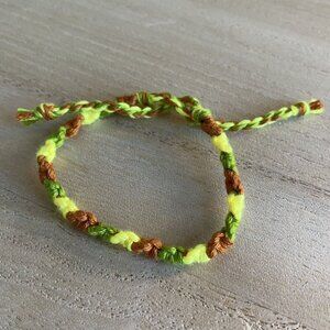 Imara Bracelet, anklet, trendy, comfortable, tie, embroidery thread, woven, gift